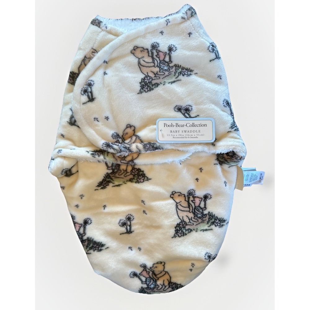 Pooh-Bear-Collection |  Winnie the Pooh & Piglet | Plush Baby Swaddle 0-3 Months